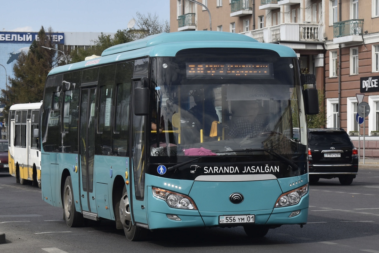 Карагандинская область, Yutong ZK6852HG (СарыаркаАвтоПром) № 556 YM 01 Карагандинская область, Yutong ZK6852HG (СарыаркаАвтоПром) № 556 YM 01
