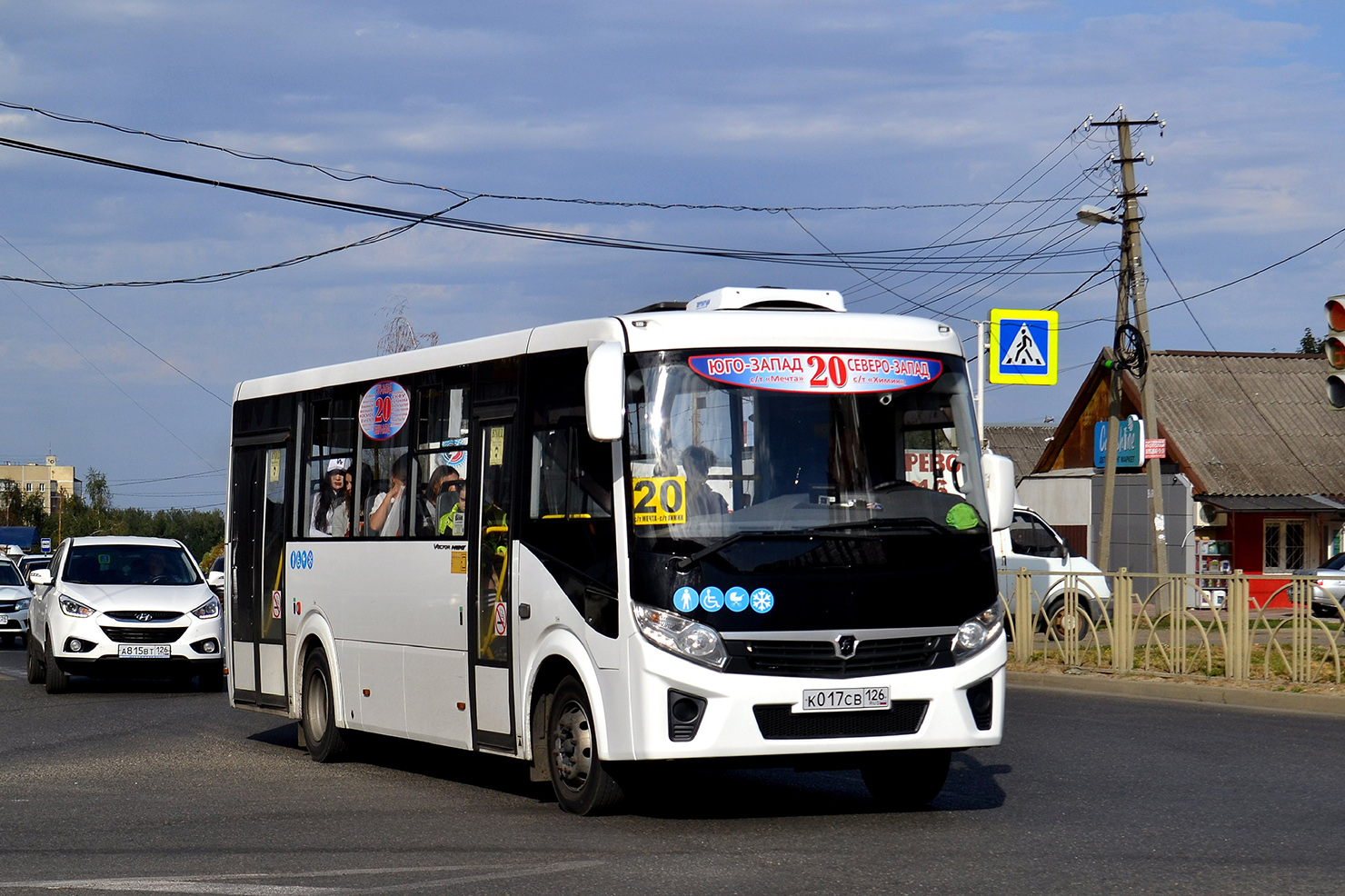 Ставропольский край, ПАЗ-320415-04 "Vector Next" № К 017 СВ 126