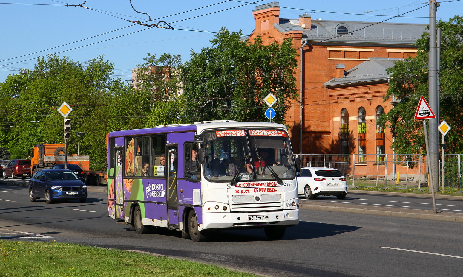 Санкт-Петербург, ПАЗ-320402-05 № n339