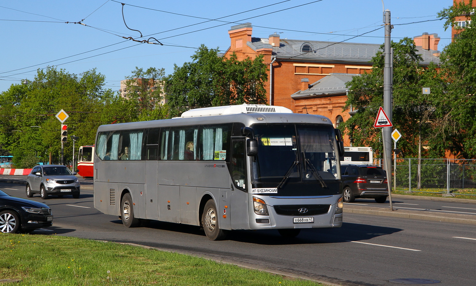 Ленинградская область, Hyundai Universe Space Luxury № Х 668 ХВ 47