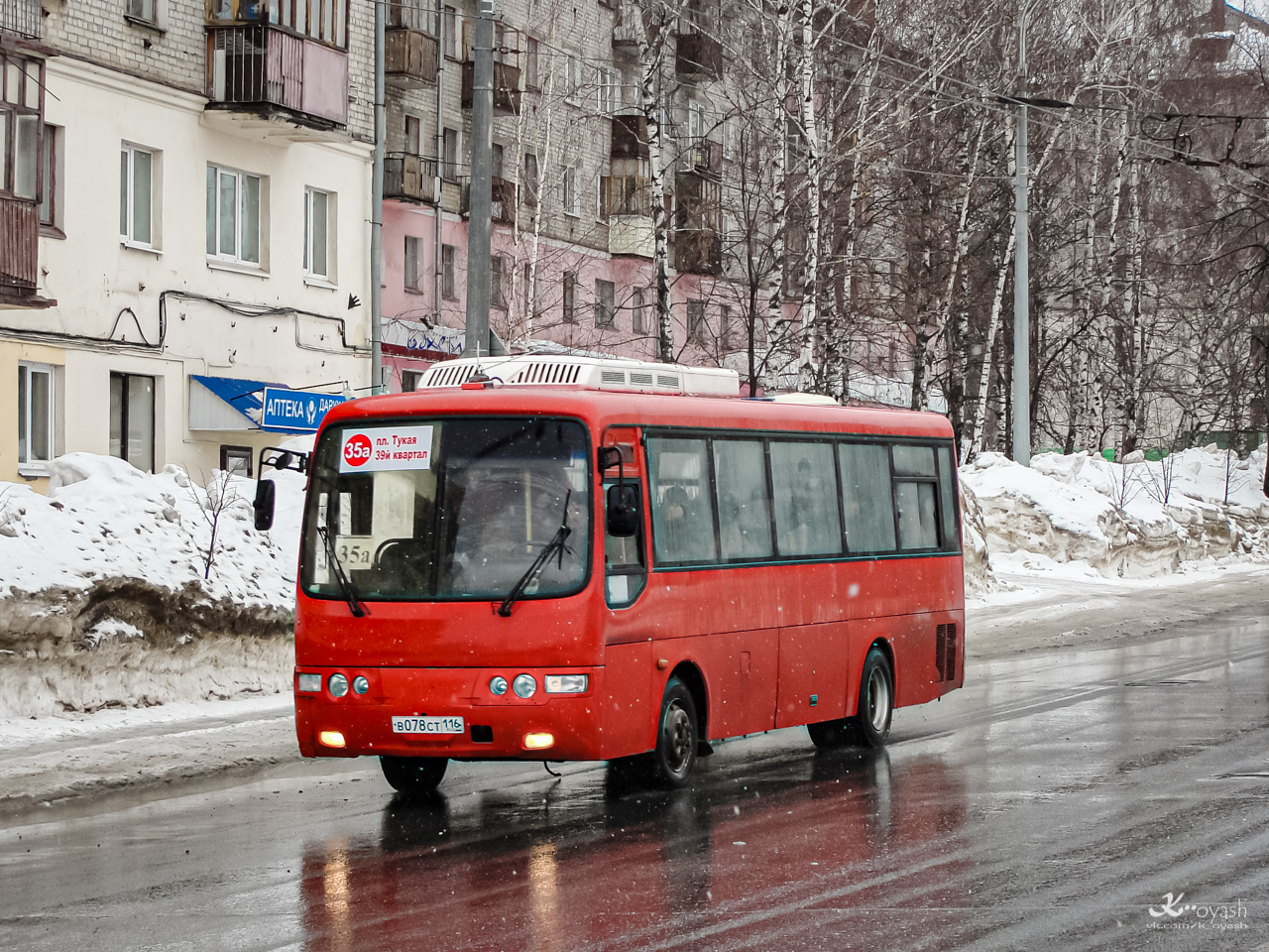 Татарстан, Hyundai AeroTown № В 078 СТ 116