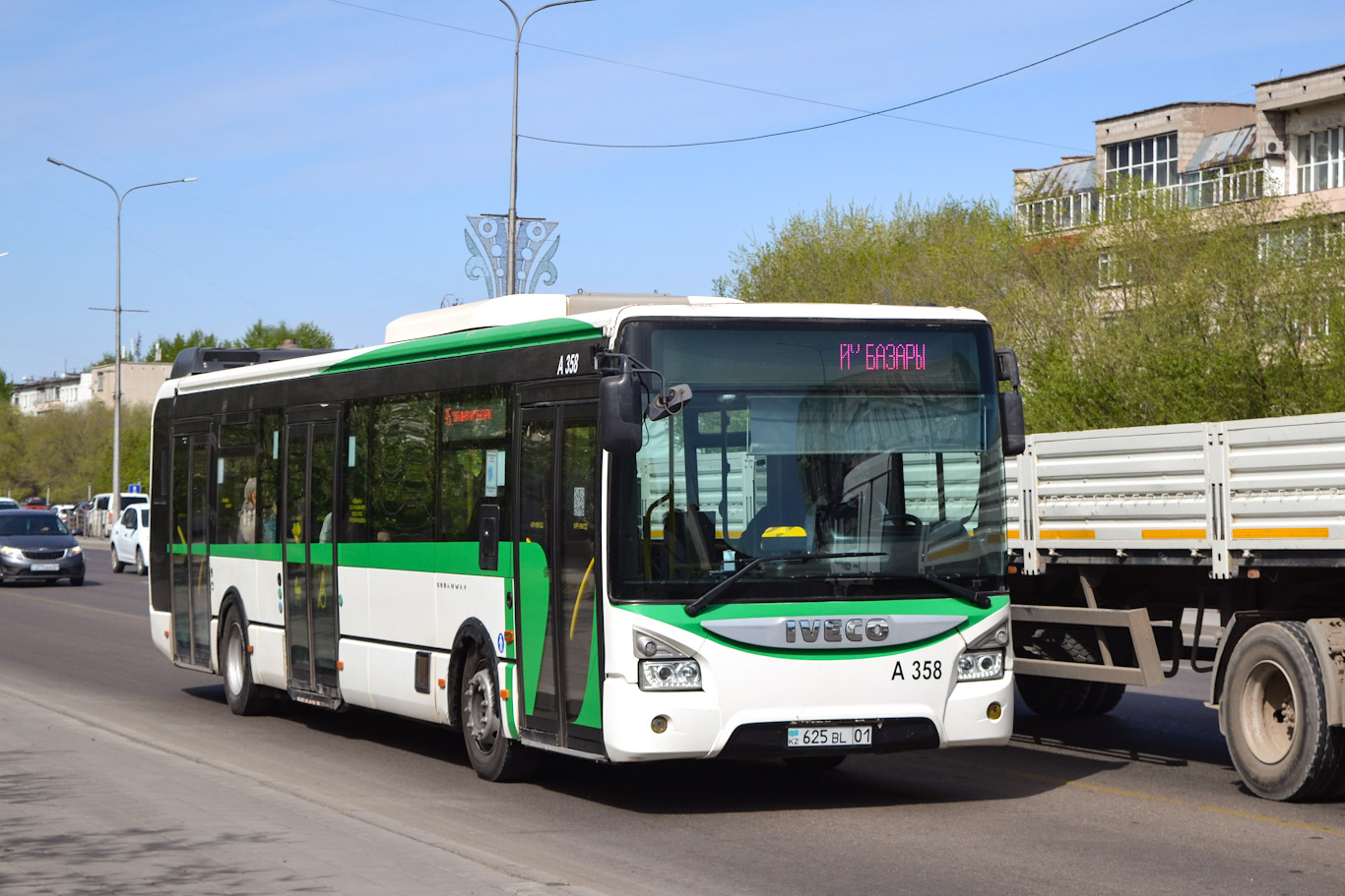 Астана, IVECO Urbanway 12M (СарыаркаАвтоПром) № A358