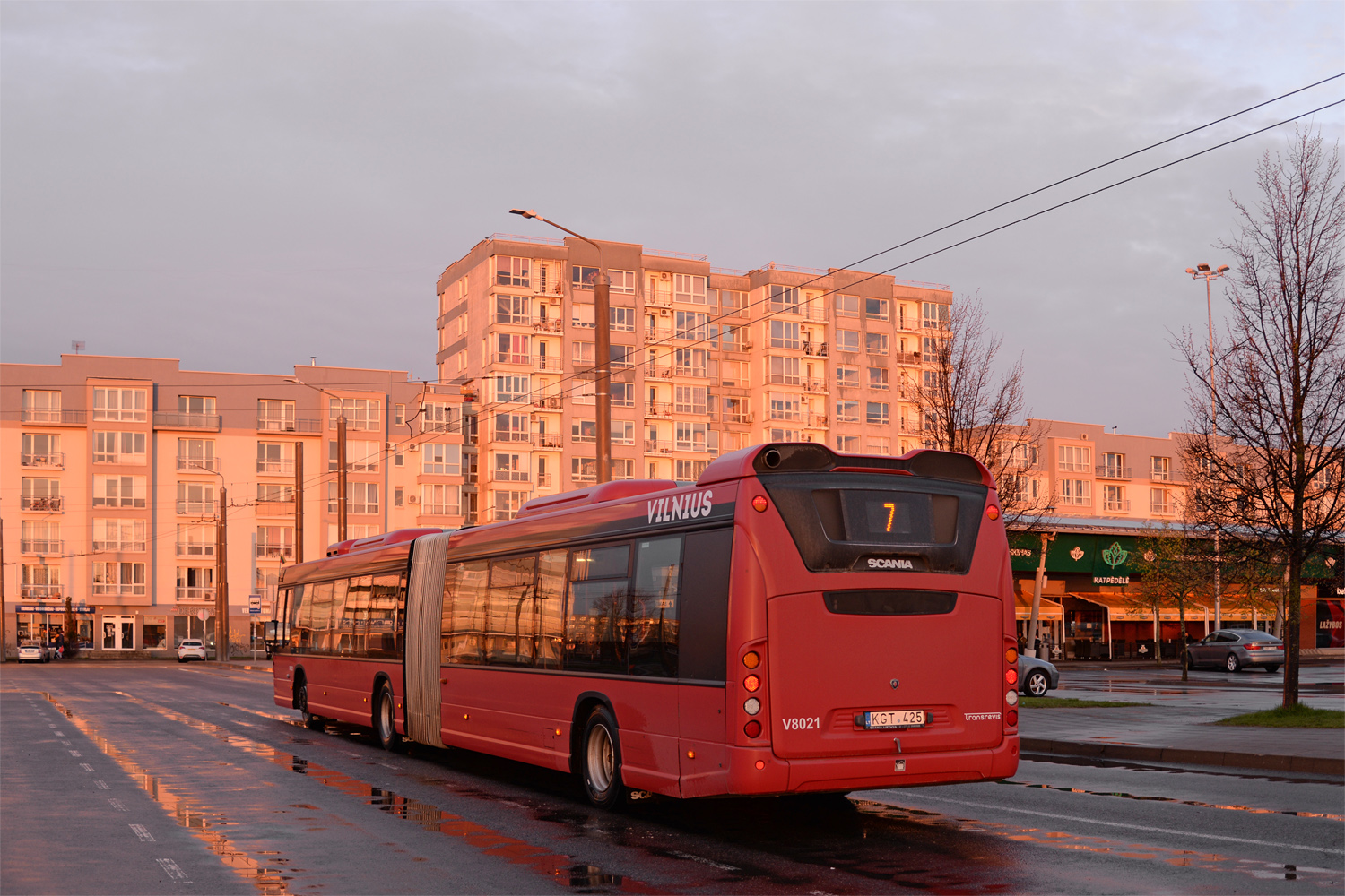 Литва, Scania Citywide LFA № V8021