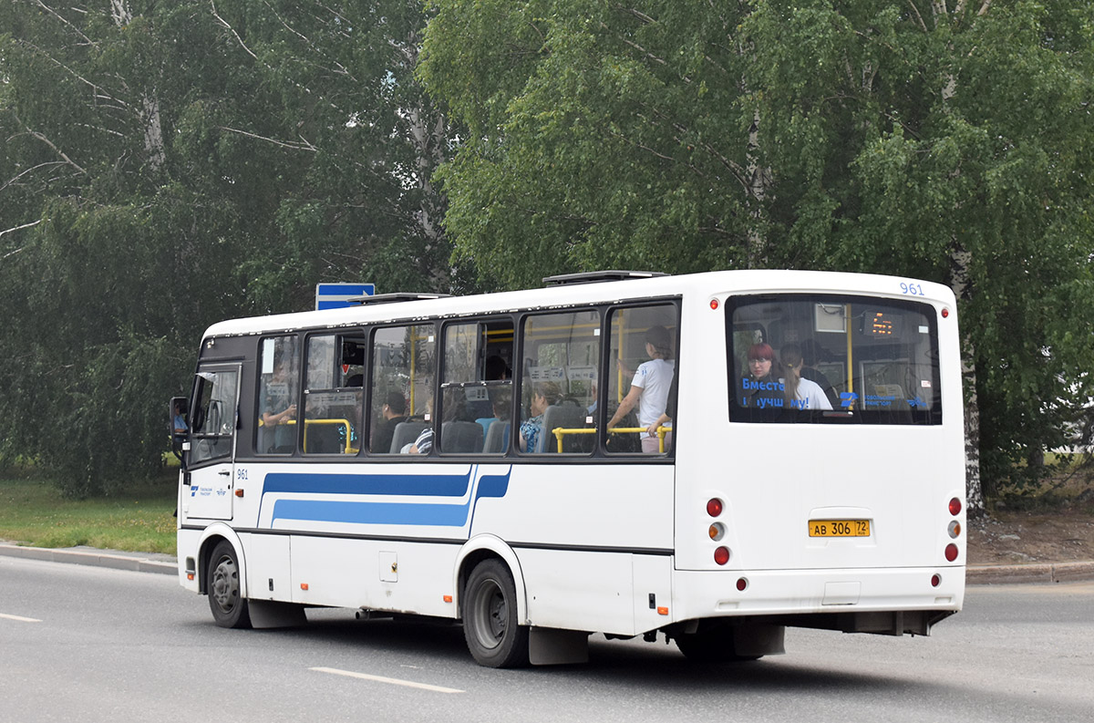 Тюменская область, ПАЗ-320414-04 "Вектор" (1-2) № 961