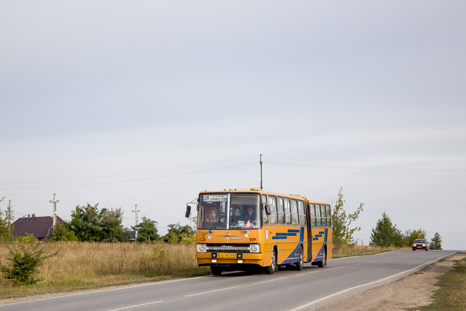 Саратовская область, Ikarus 280.33 № АЕ 740 64