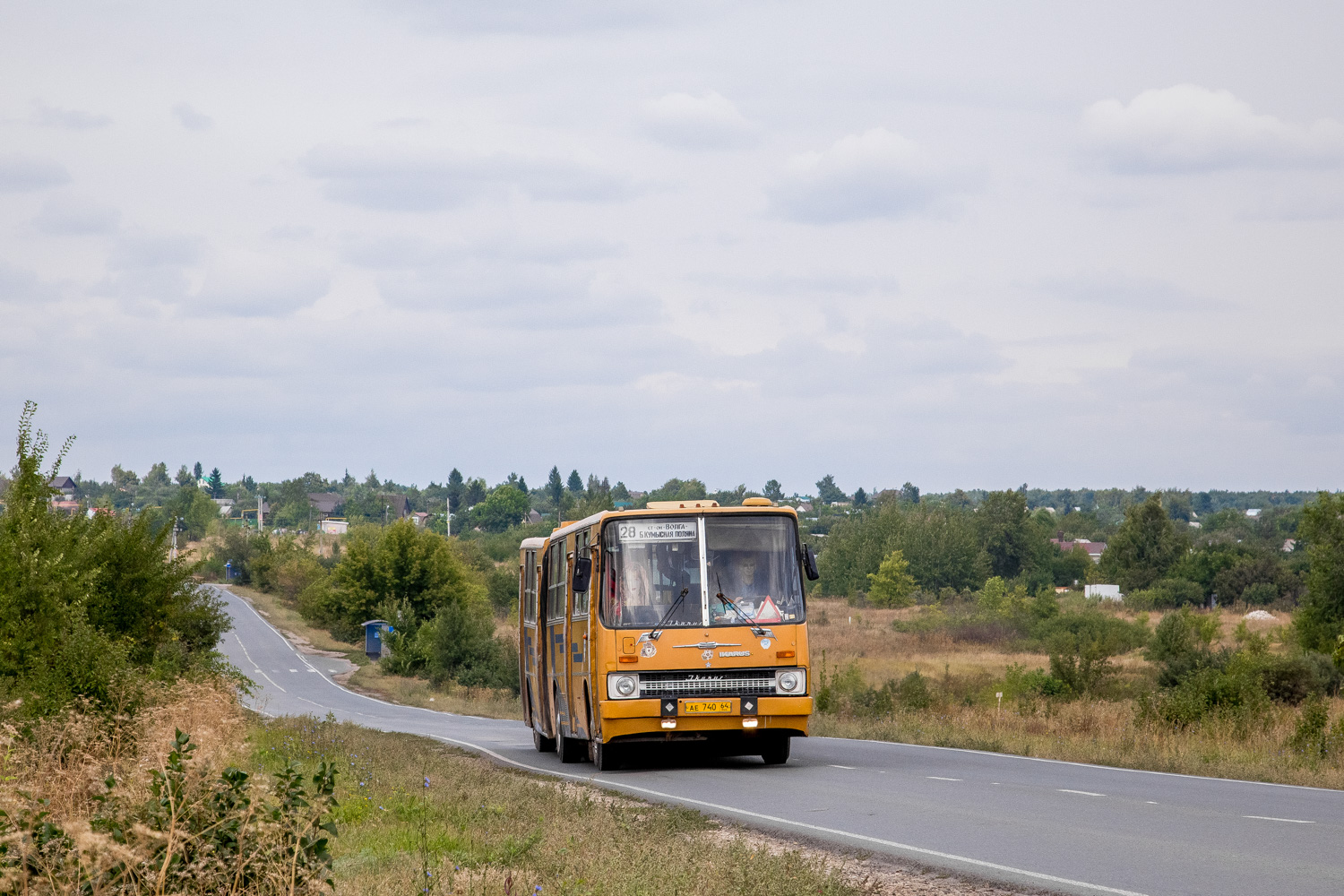 Саратовская область, Ikarus 280.33 № АЕ 740 64