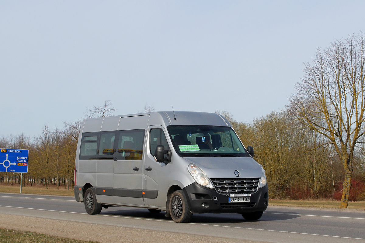 Литва, Renault Master III № JZA 102