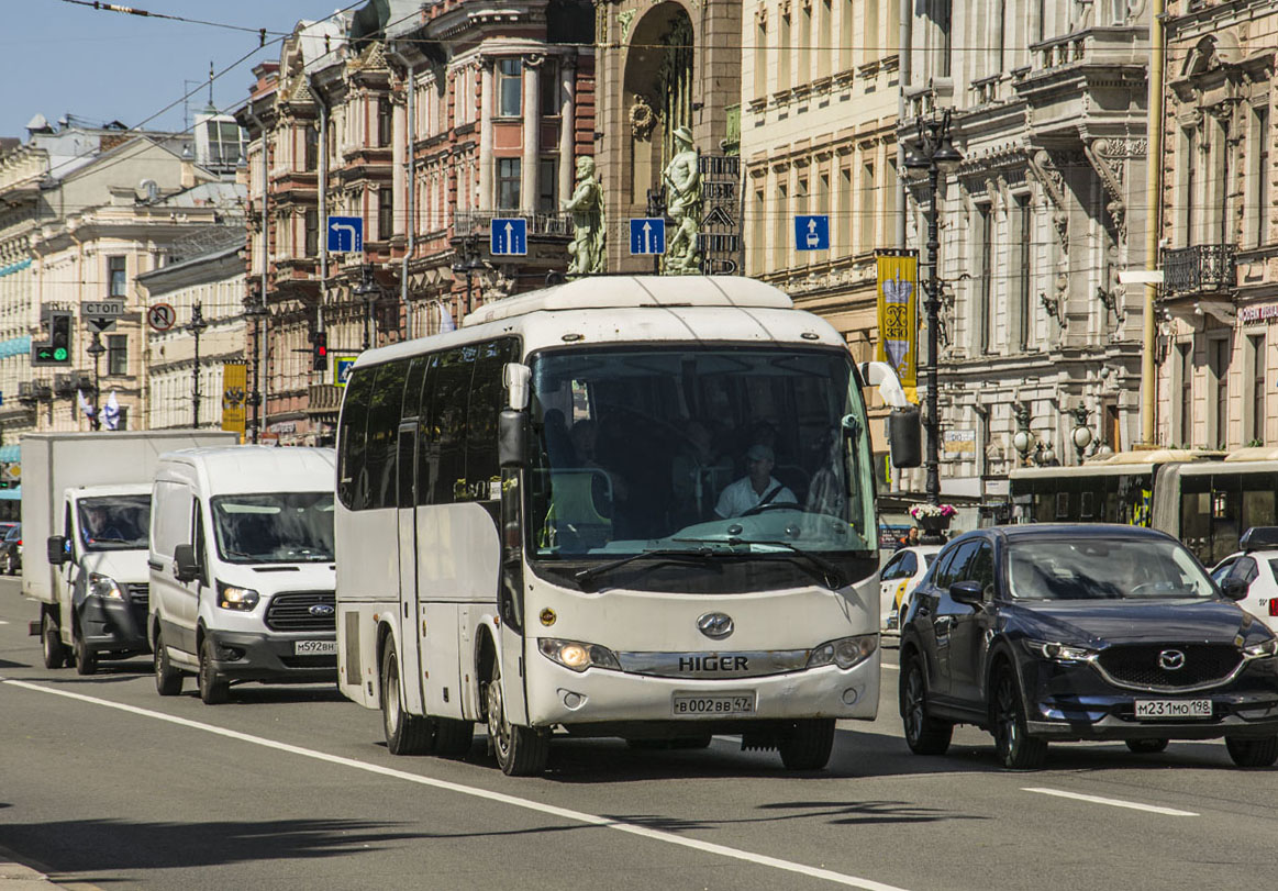 Ленинградская область, Higer KLQ6885Q № В 002 ВВ 47