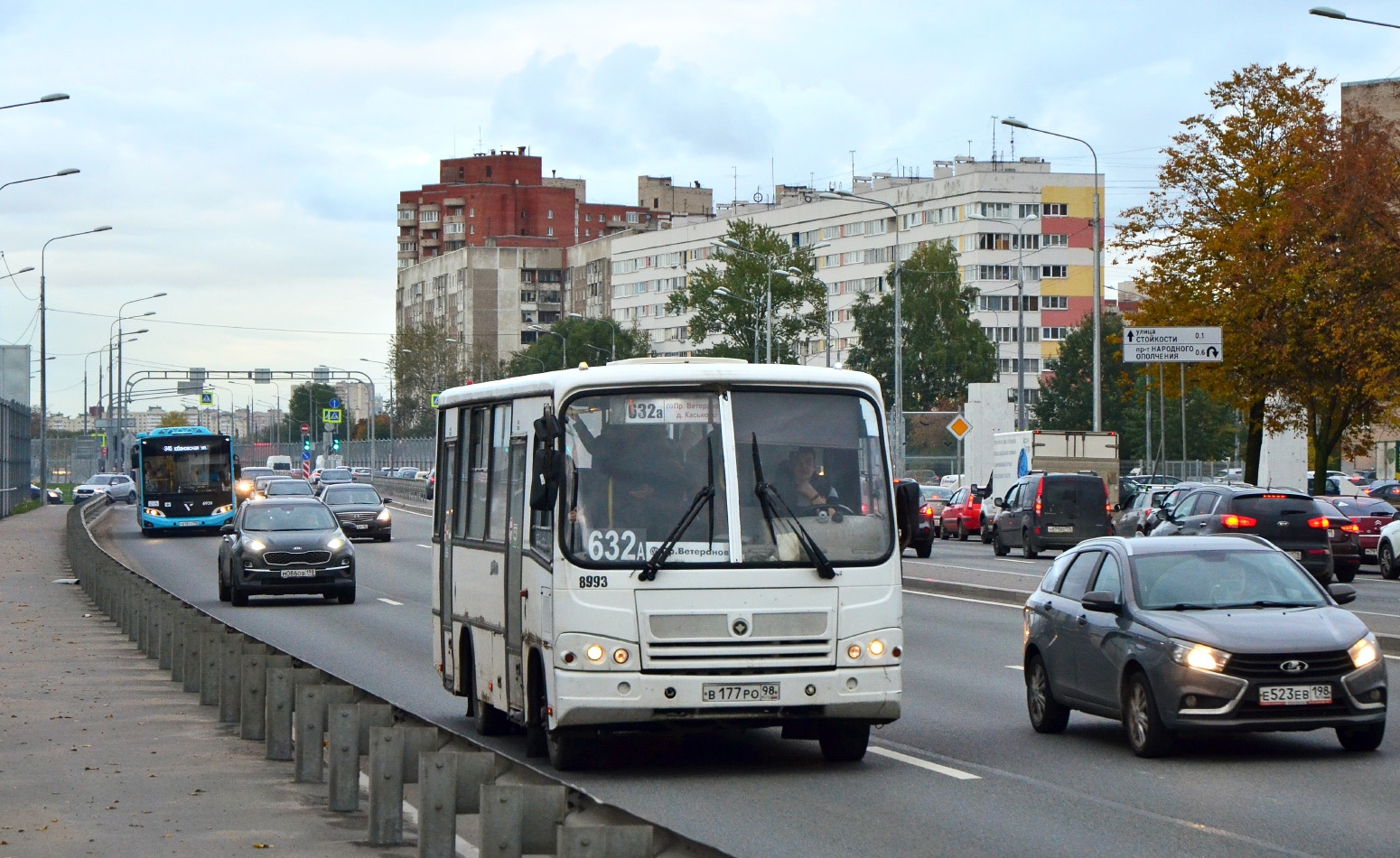 Ленинградская область, ПАЗ-320402-05 № 8993