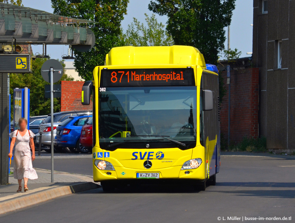 Северный Рейн-Вестфалия, Mercedes-Benz Citaro C2 NGT № 362