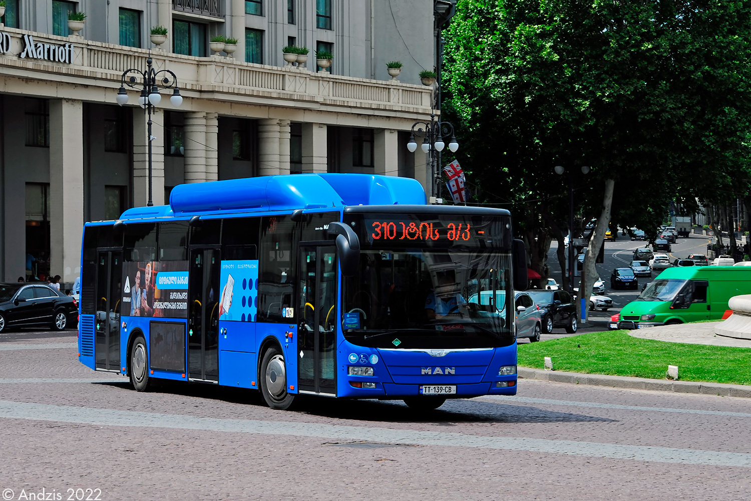Грузия, MAN A21 Lion's City NL313 CNG № TT-139-CB