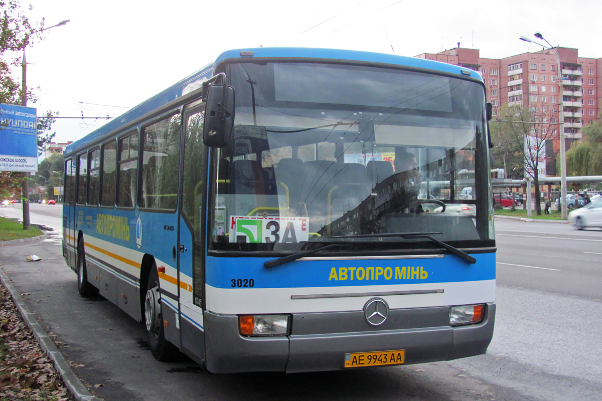 Dnepropetrovsk region, Mercedes-Benz O345 # AE 9943 AA