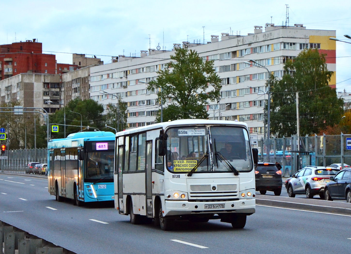 Санкт-Петербург, МАЗ-203.947 № 38511; Ленинградская область, ПАЗ-320402-05 № 9238