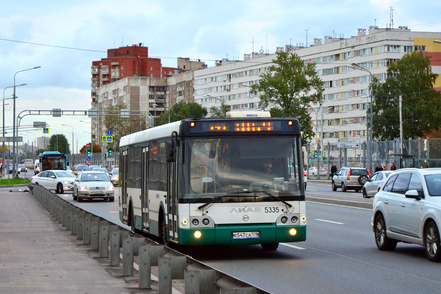 Санкт-Петербург, ЛиАЗ-5292.60 № 5335