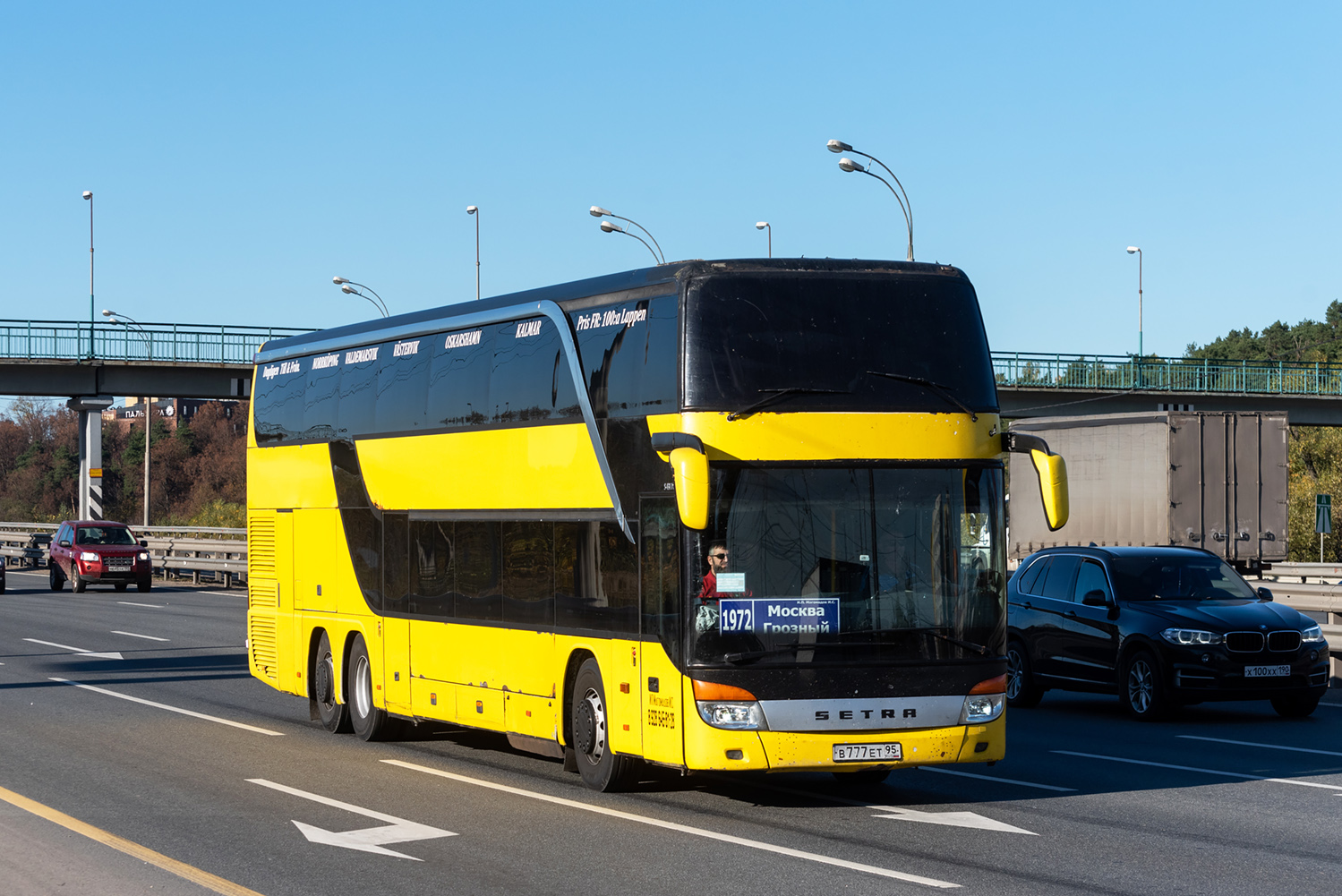Чечня, Setra S431DT № В 777 ЕТ 95