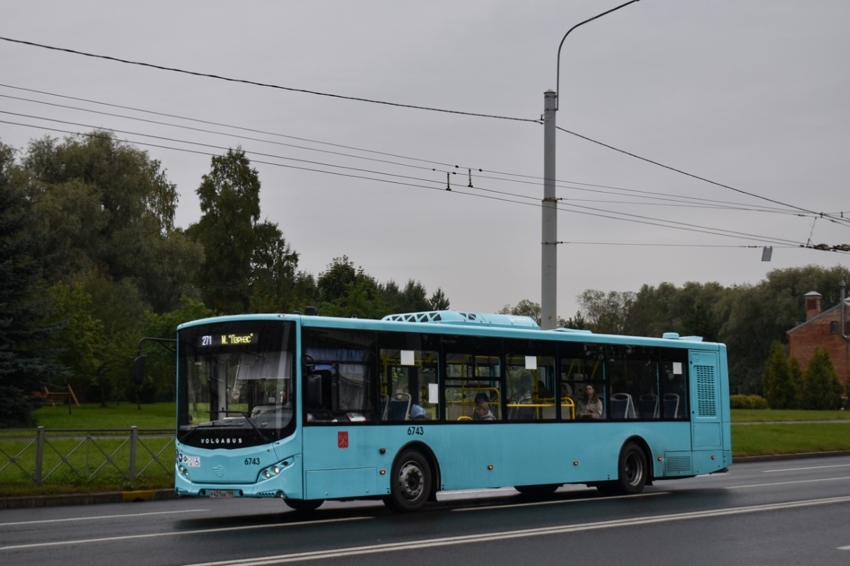 Санкт-Петербург, Volgabus-5270.G4 (LNG) № 6743