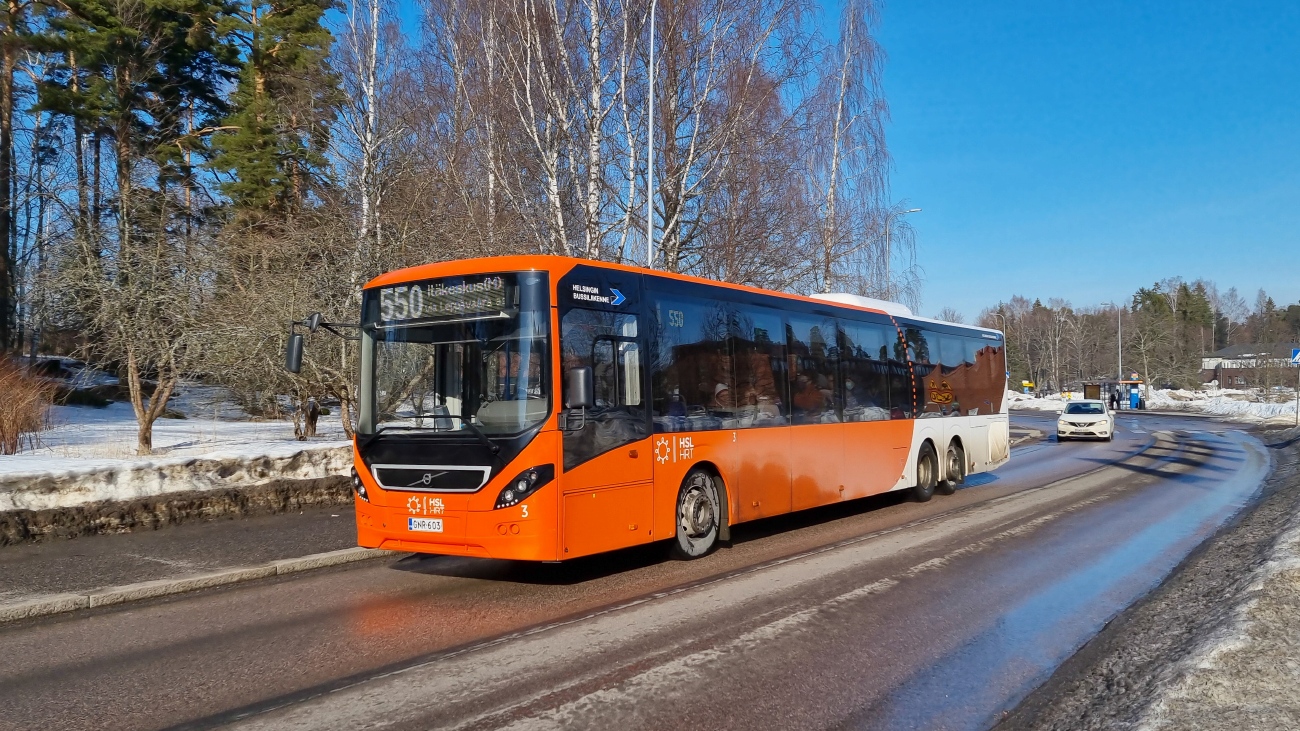 Финляндия, Volvo 8900BLE № 3