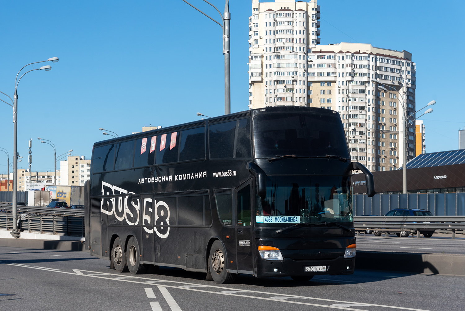 Пензенская область, Setra S328DT № О 301 ЕА 58