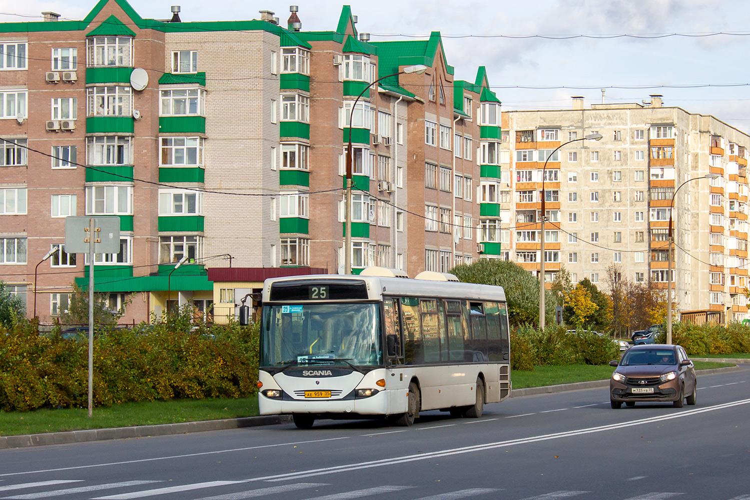 Вологодская область, Scania OmniLink I (Скания-Питер) № АЕ 959 35