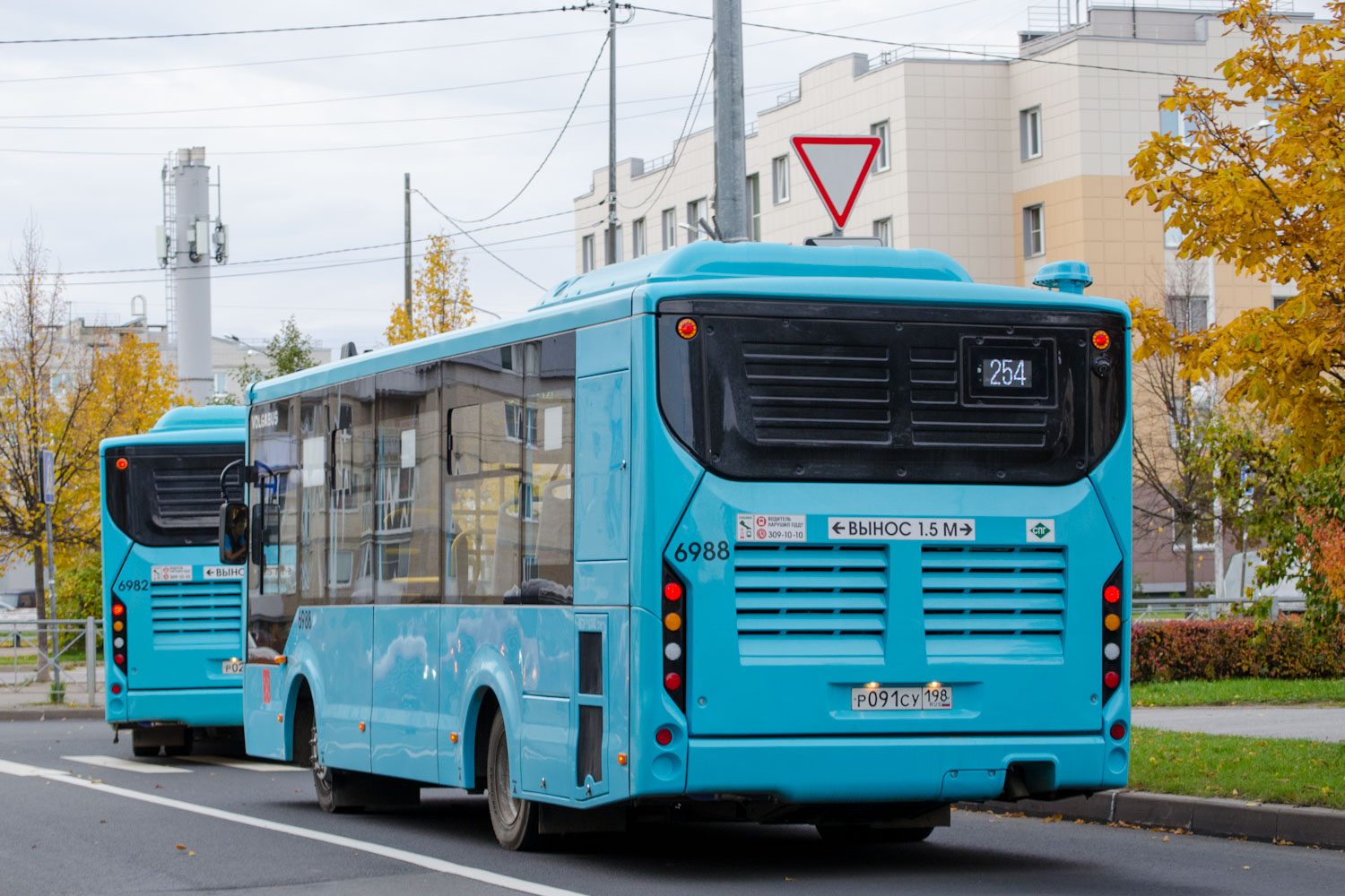 Санкт-Петербург, Volgabus-4298.G4 (LNG) № 6988