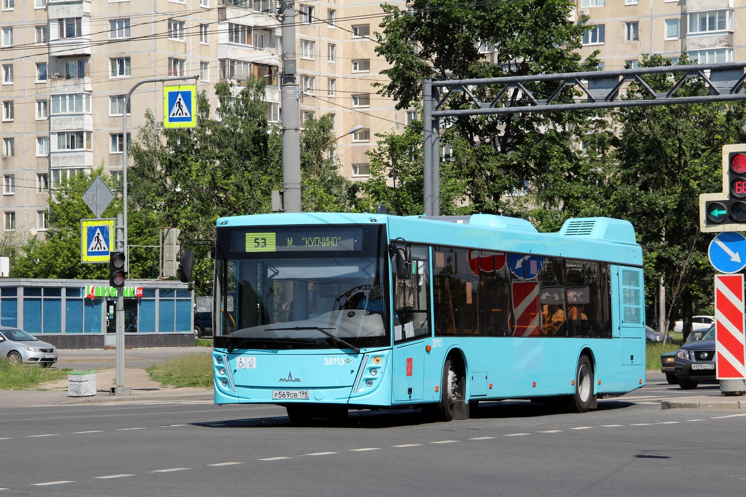 Санкт-Петербург, МАЗ-203.945 № 38113