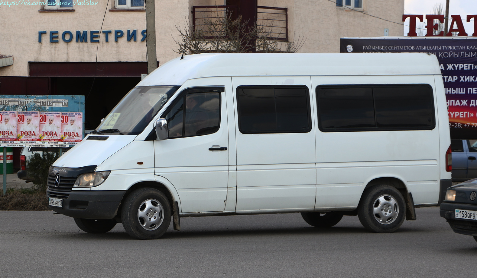 Туркестанская область, Mercedes-Benz Sprinter W903 308D № 846 NRB 13
