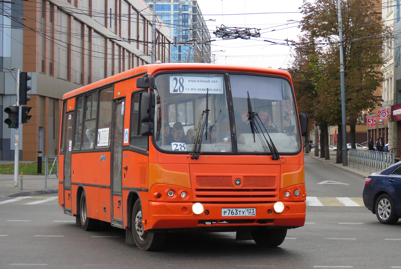 Краснодарский край, ПАЗ-320402-05 № Р 763 ТУ 123