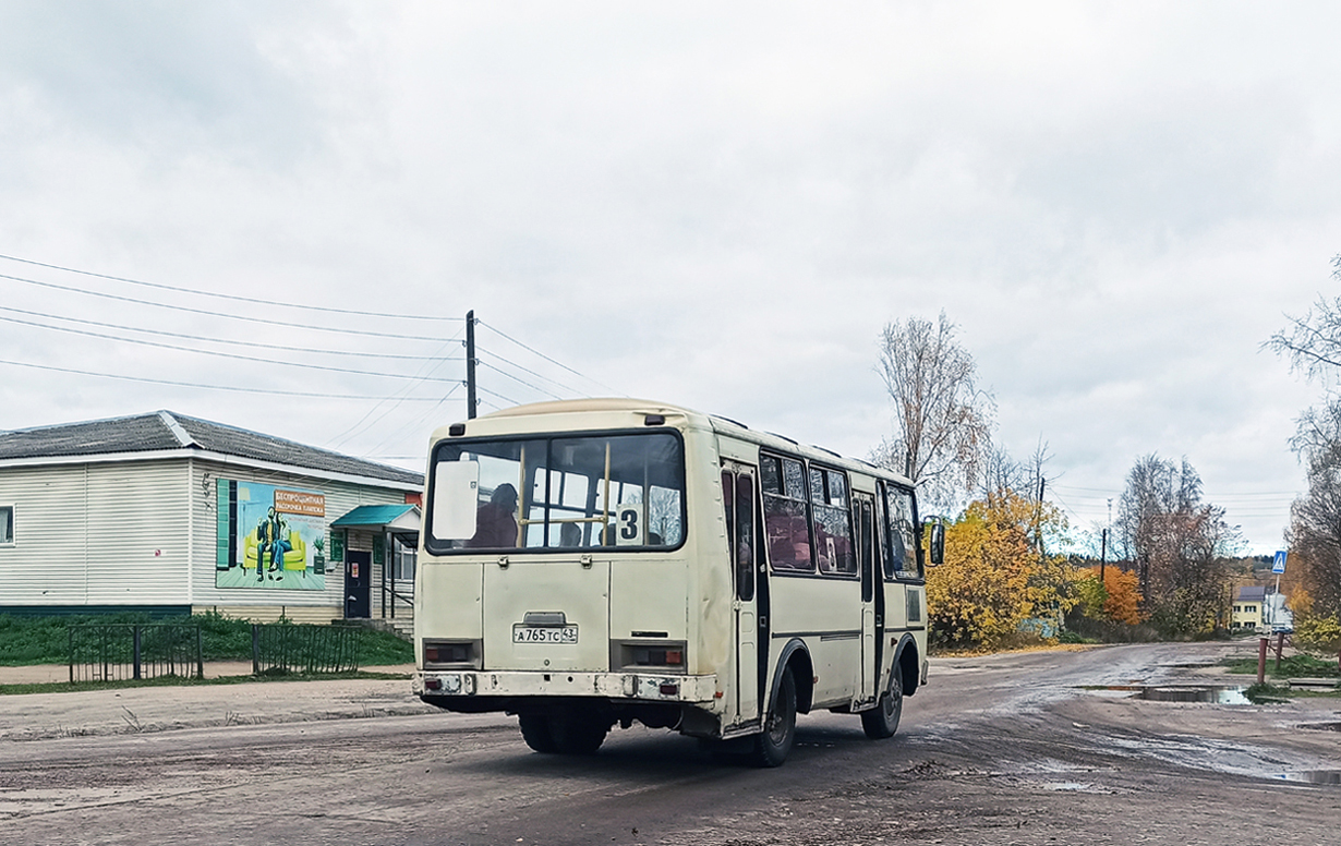 Кировская область, ПАЗ-32054-110-07 № А 765 ТС 43