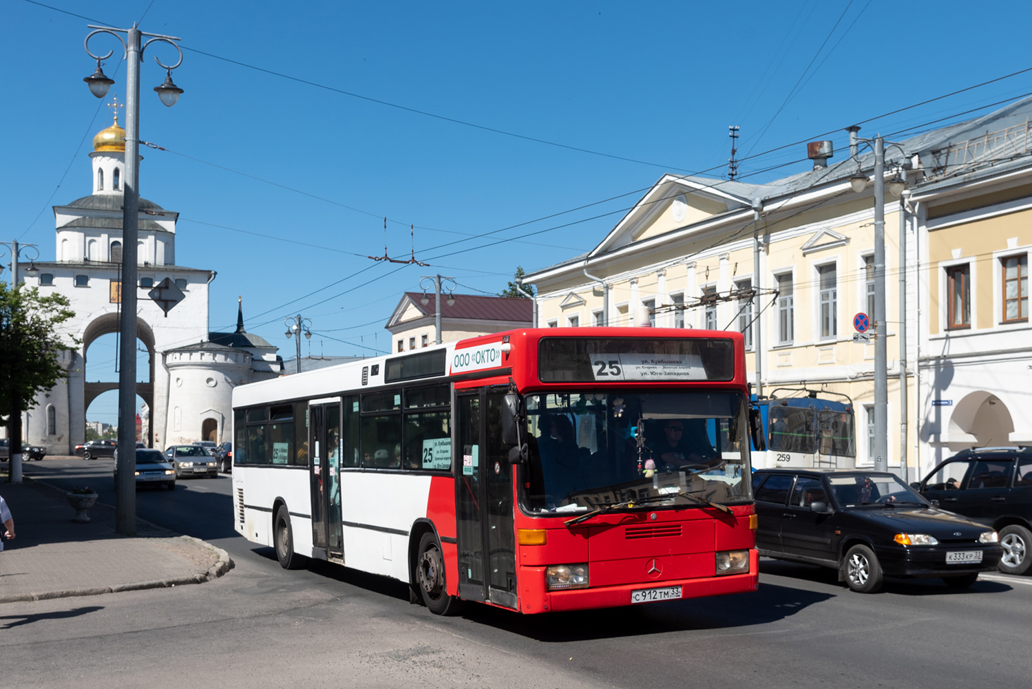 Vladimir region, Mercedes-Benz O405N č. С 912 ТМ 33