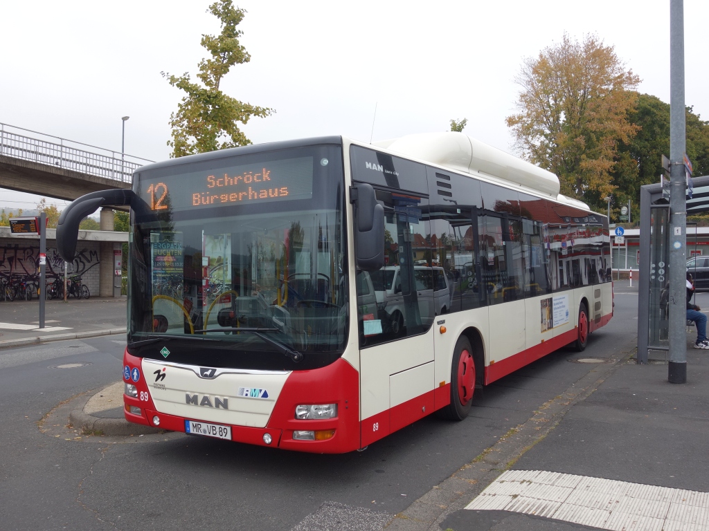 Гессен, MAN A21 Lion's City NL313 CNG № 89