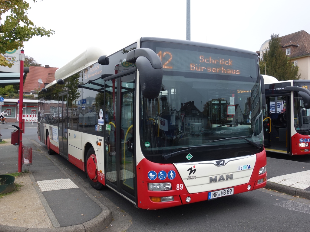 Hesse, MAN A21 Lion's City NL313 CNG Nr 89