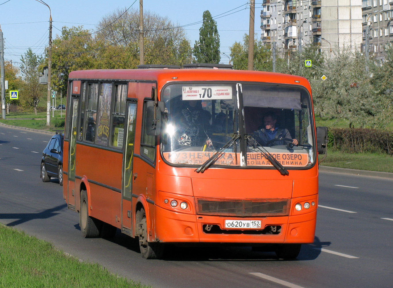 Nyizsnyij Novgorod-i terület, PAZ-320412-05 "Vector" sz.: О 620 УВ 152