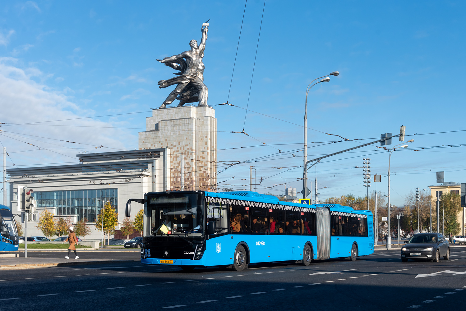 Moskau, LiAZ-6213.65 Nr. 032988