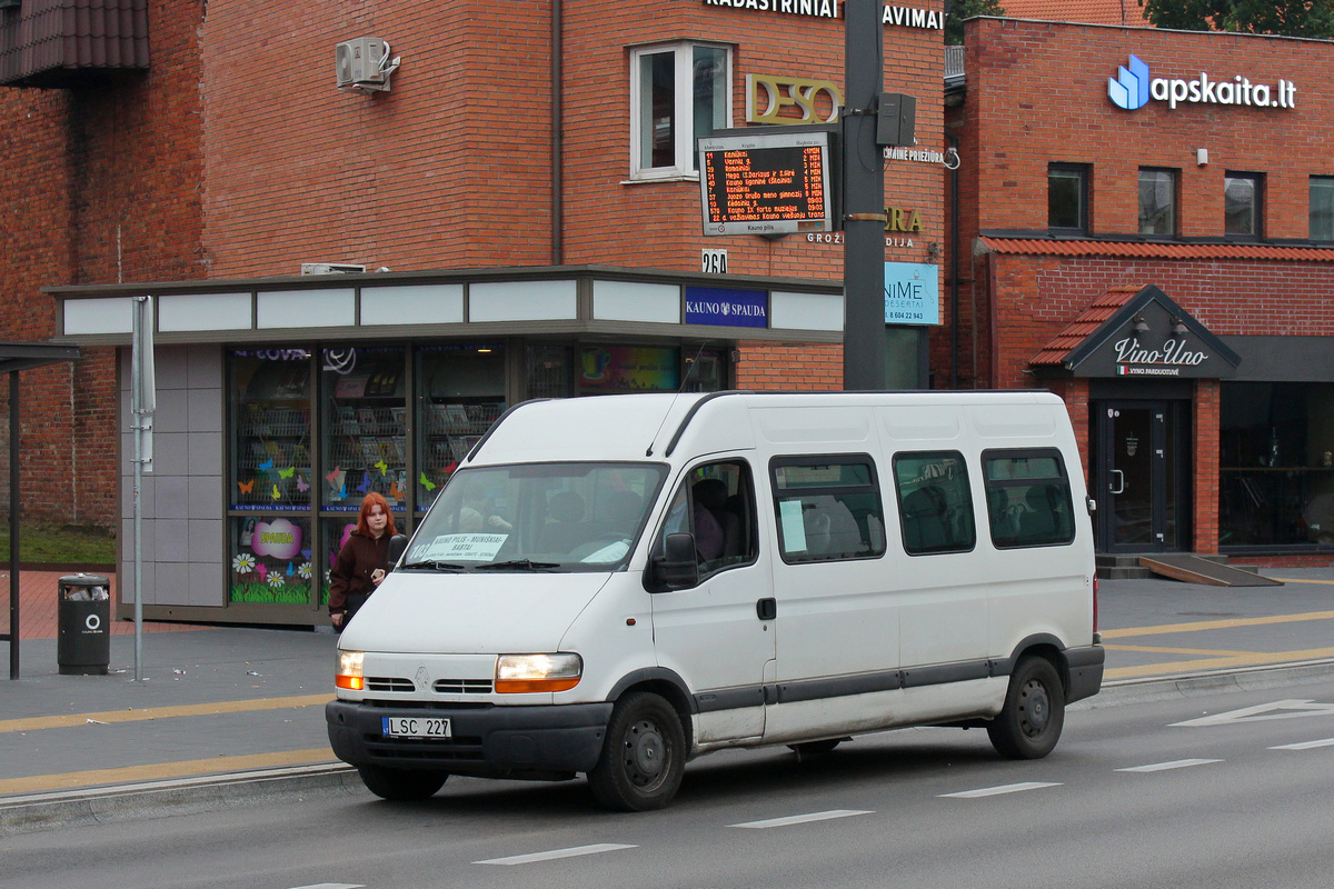 Lithuania, Renault Master T35 № LSC 227