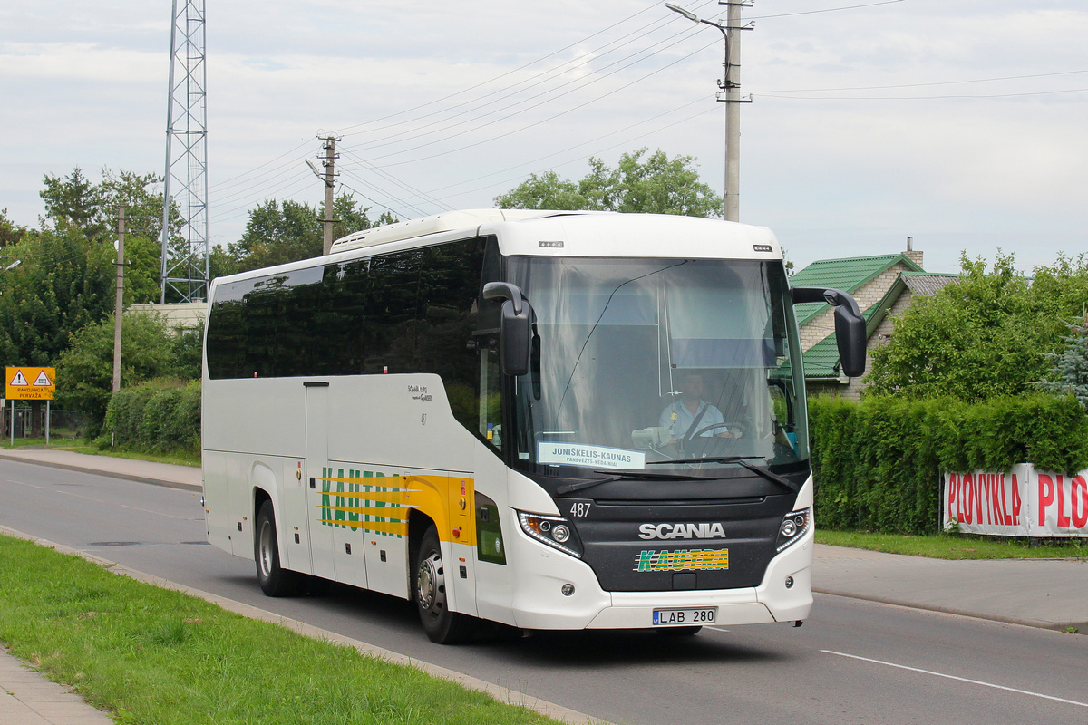 Литва, Scania Touring HD № 487