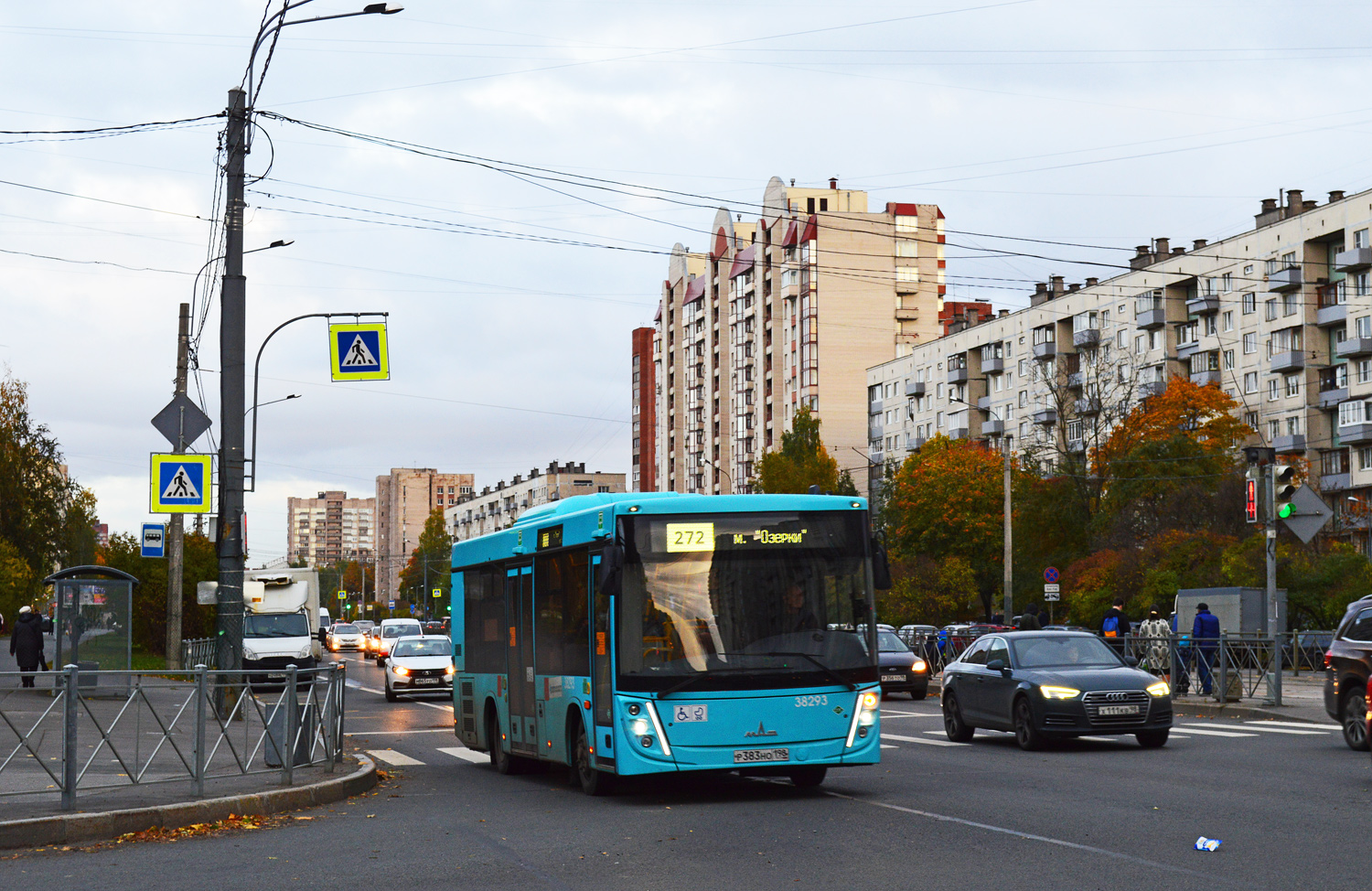 Санкт-Петербург, МАЗ-206.947 № 38293