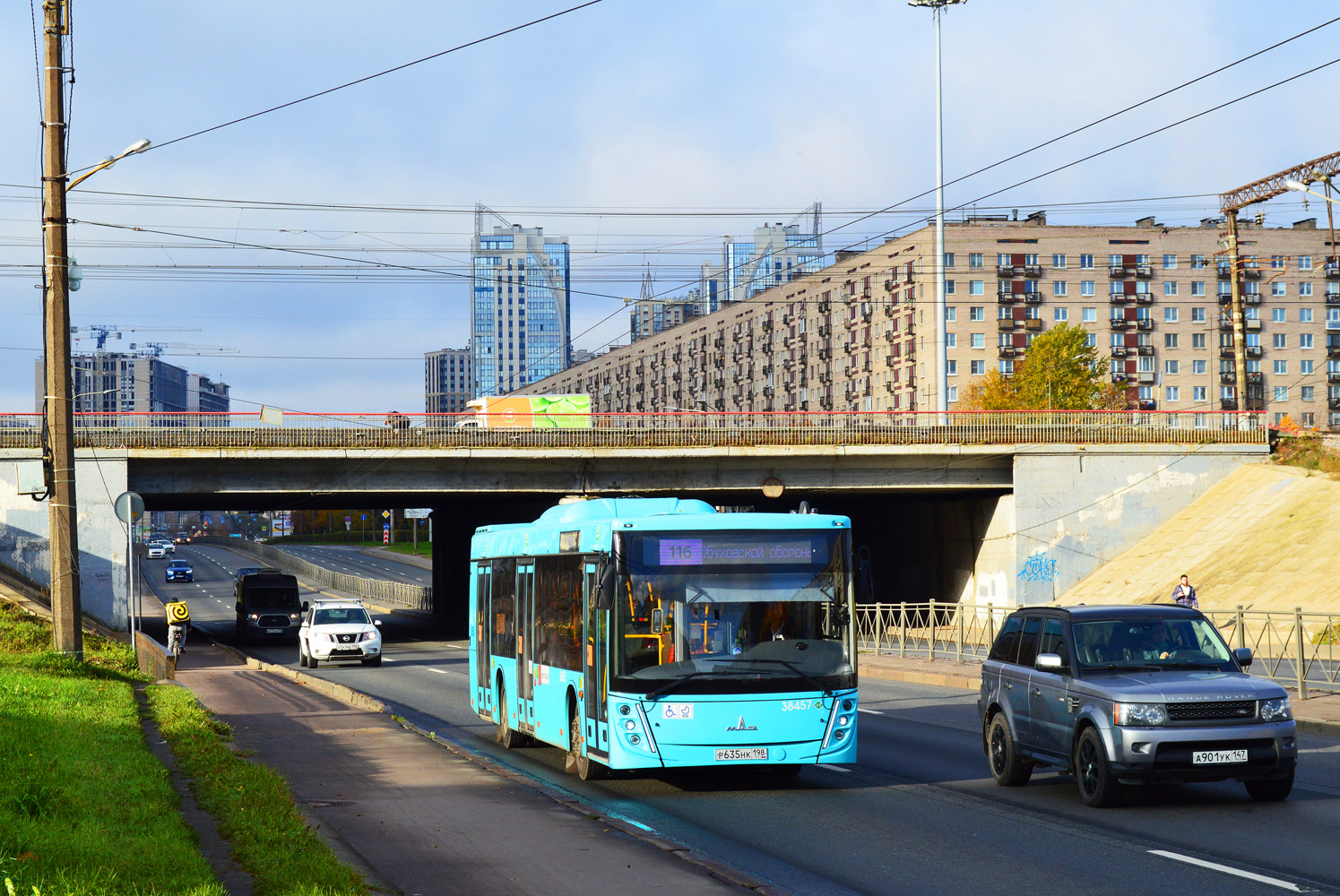 Санкт-Петербург, МАЗ-203.947 № 38457