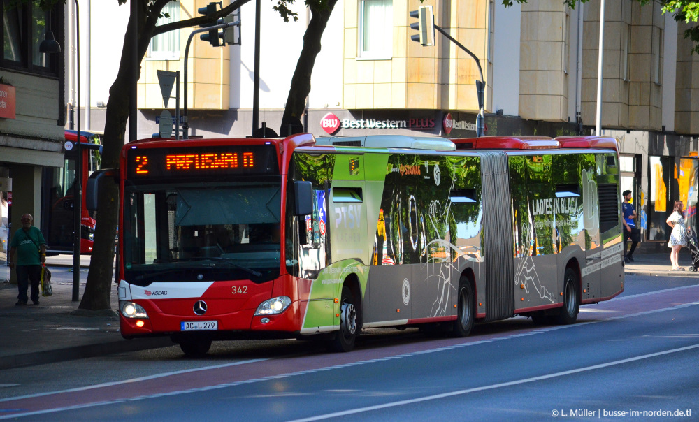 Северный Рейн-Вестфалия, Mercedes-Benz Citaro C2 G № 342