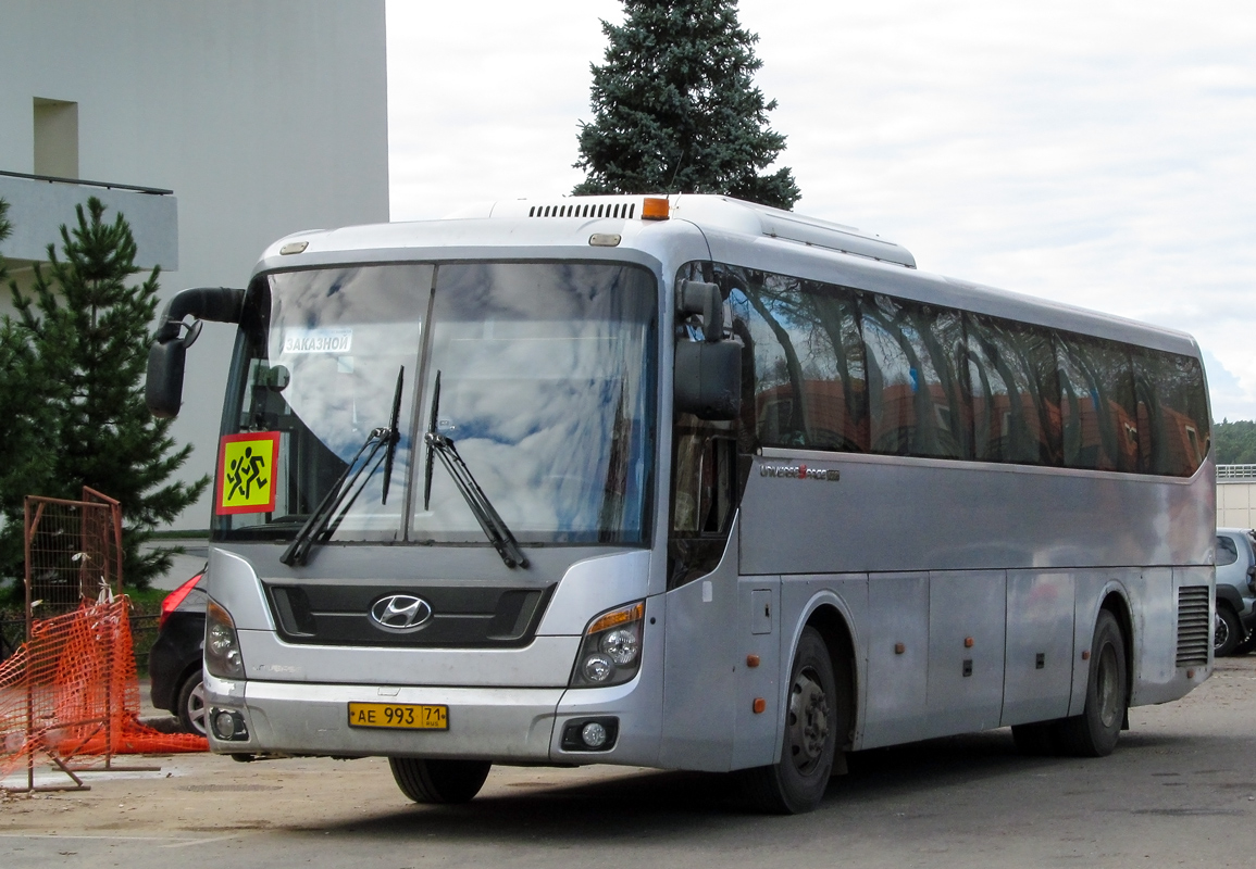 Тульская область, Hyundai Universe Space Luxury № АЕ 993 71