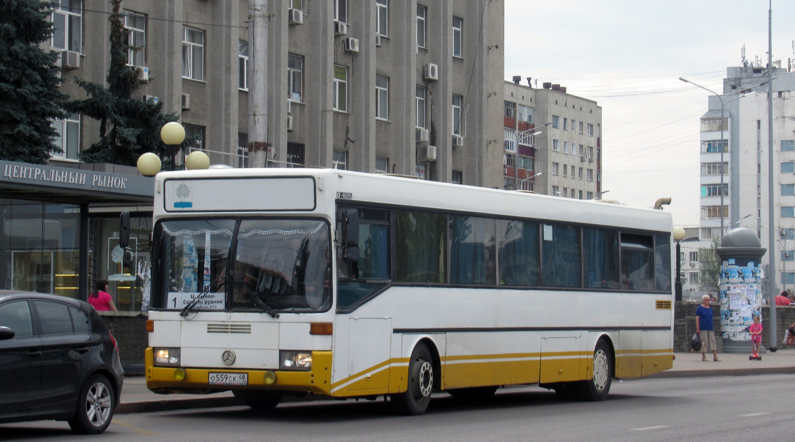 Липецкая область, Mercedes-Benz O405 № О 559 СК 48