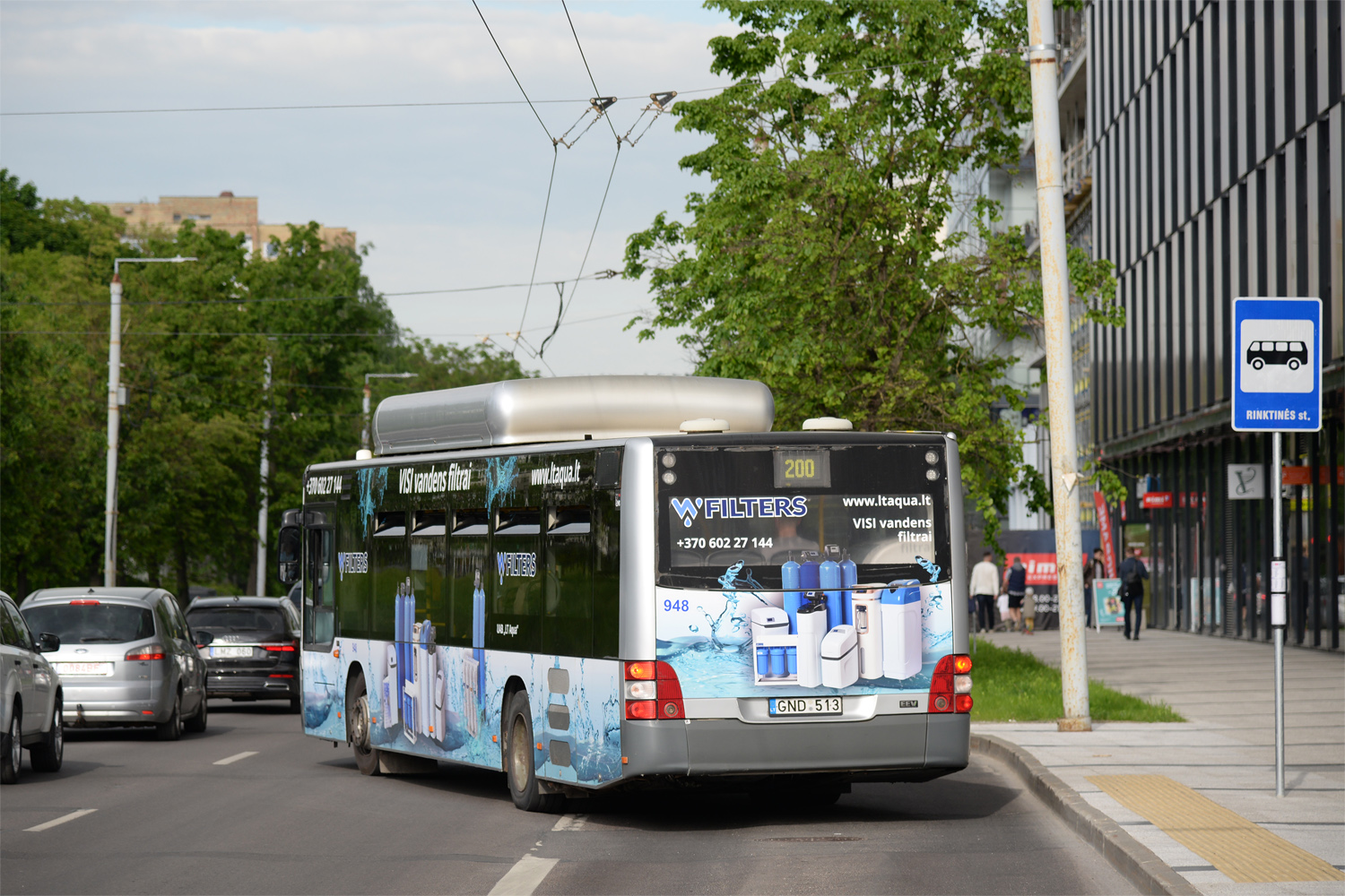 Литва, MAN A21 Lion's City NL273 CNG № 948