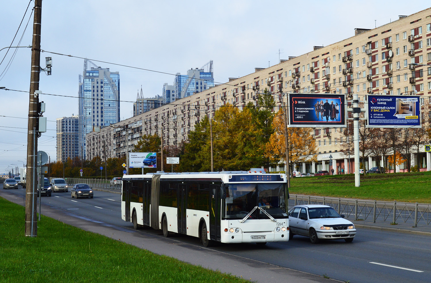 Санкт-Петербург, ЛиАЗ-6213.20 № 7264