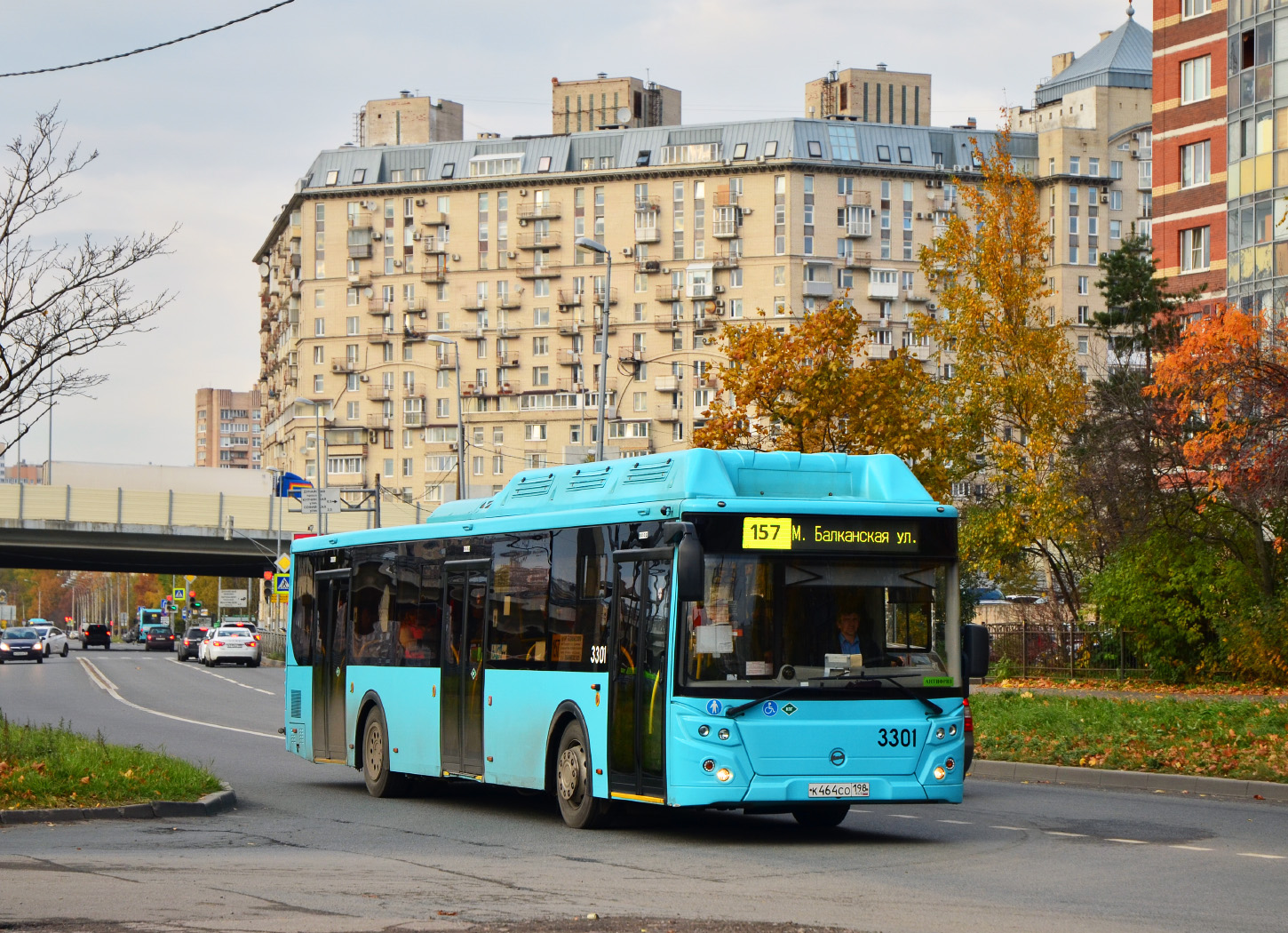 Санкт-Петербург, ЛиАЗ-5292.67 (CNG) № 3301