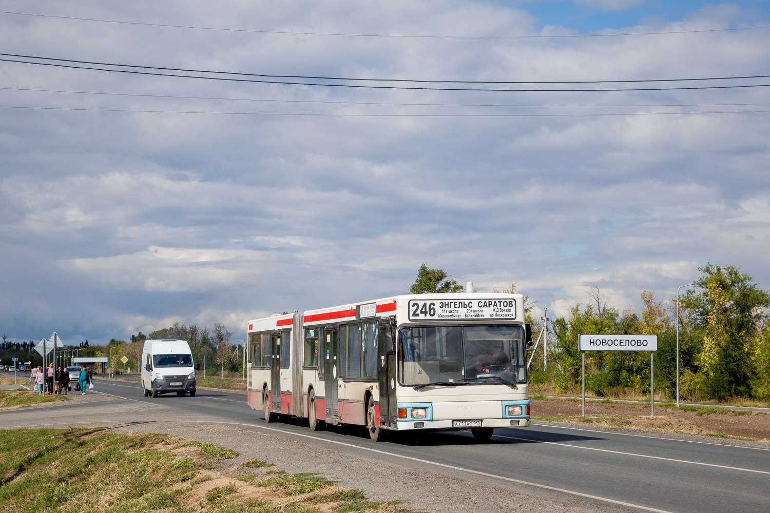 Saratov region, MAN A11 NG272 č. А 711 АО 164