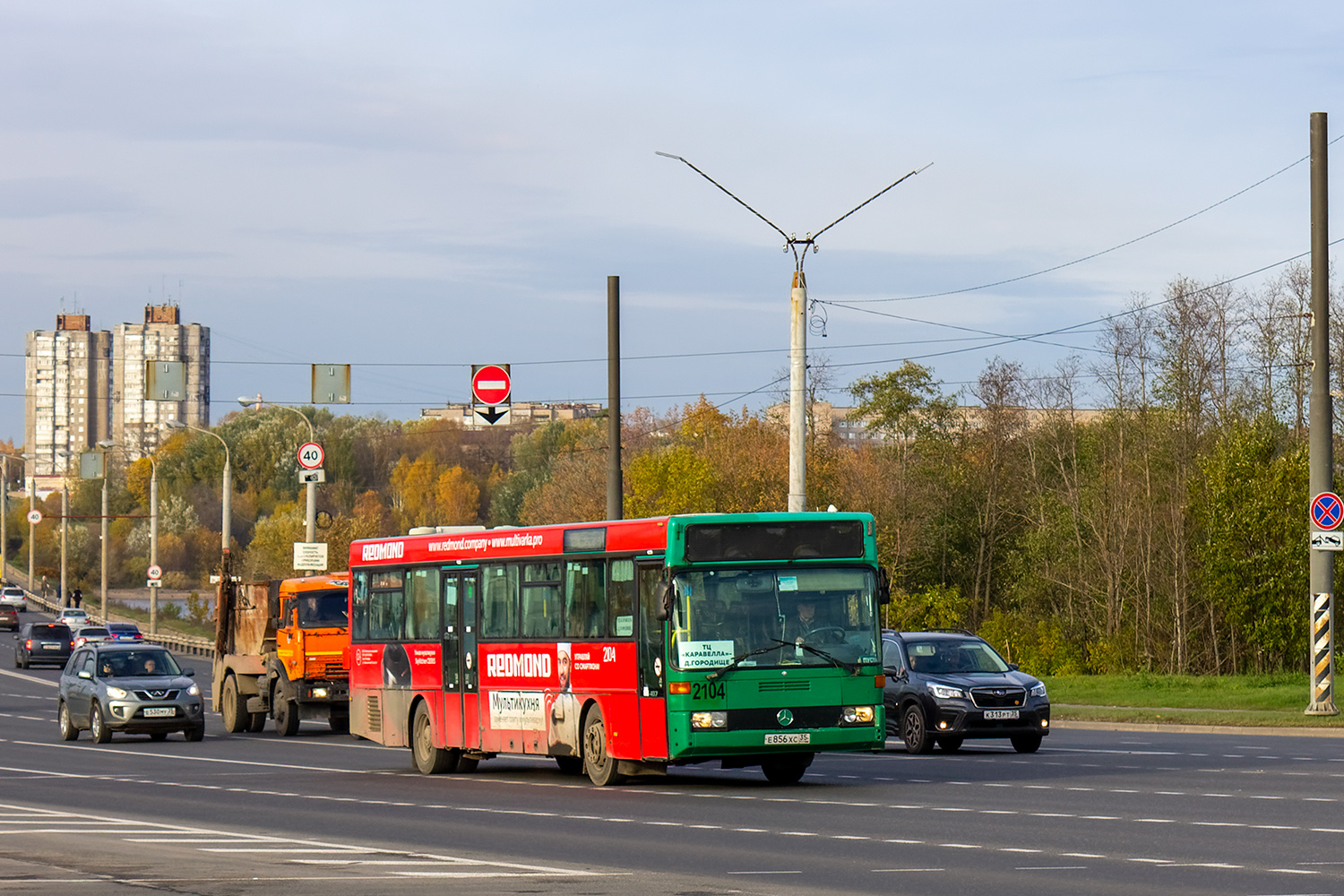 Vologda region, Mercedes-Benz O407 № 2104