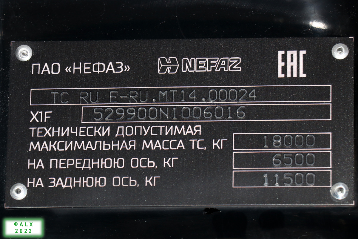 Воронежская область, НефАЗ-5299-40-57 (CNG) № 01200