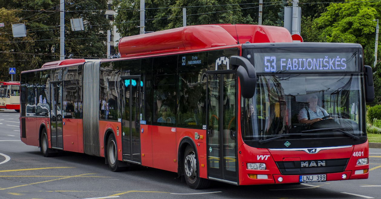 Литва, MAN A23 Lion's City G NG313 CNG № 4601