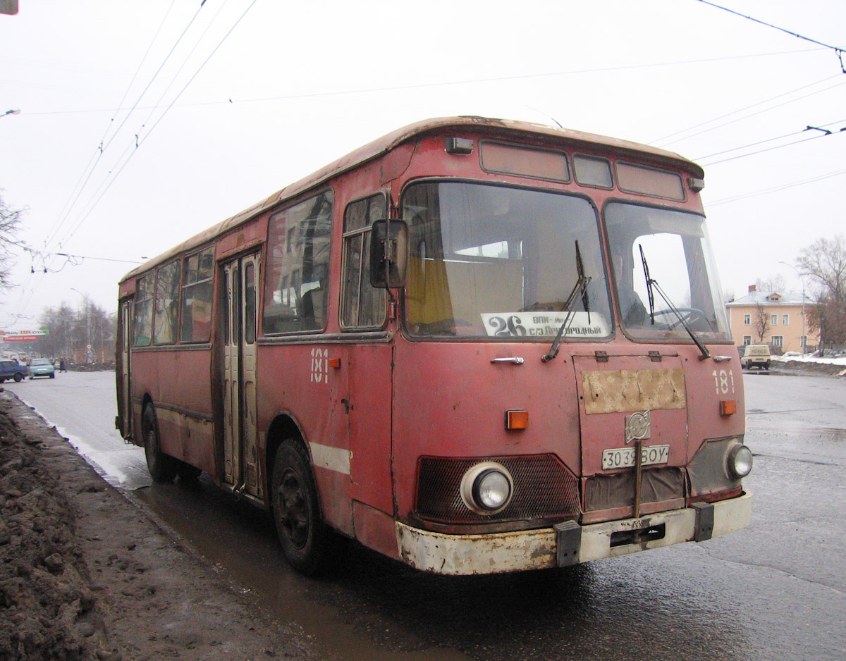 Вологодская область, ЛиАЗ-677М № 181