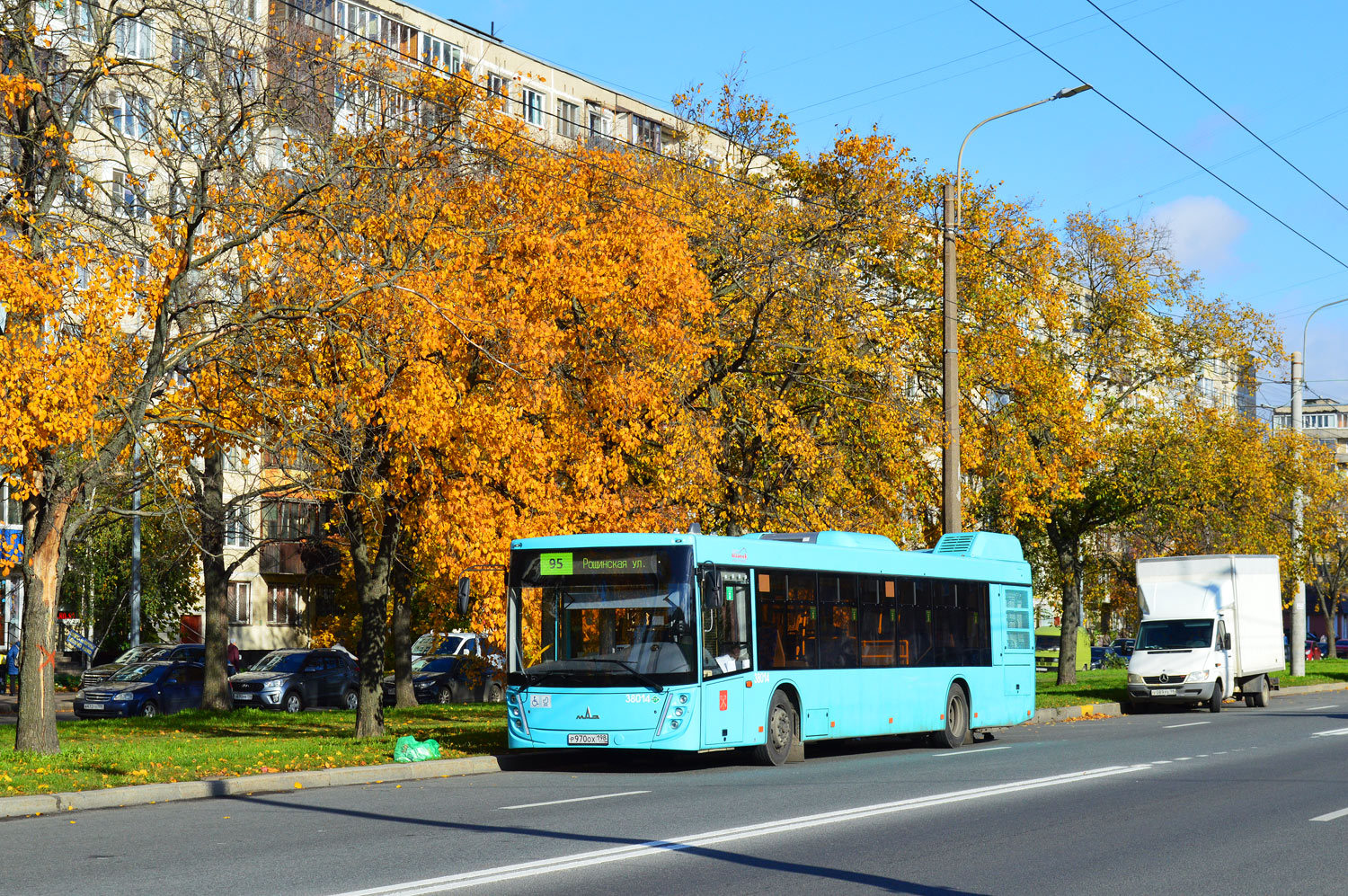 Санкт-Петербург, МАЗ-203.945 № 38014