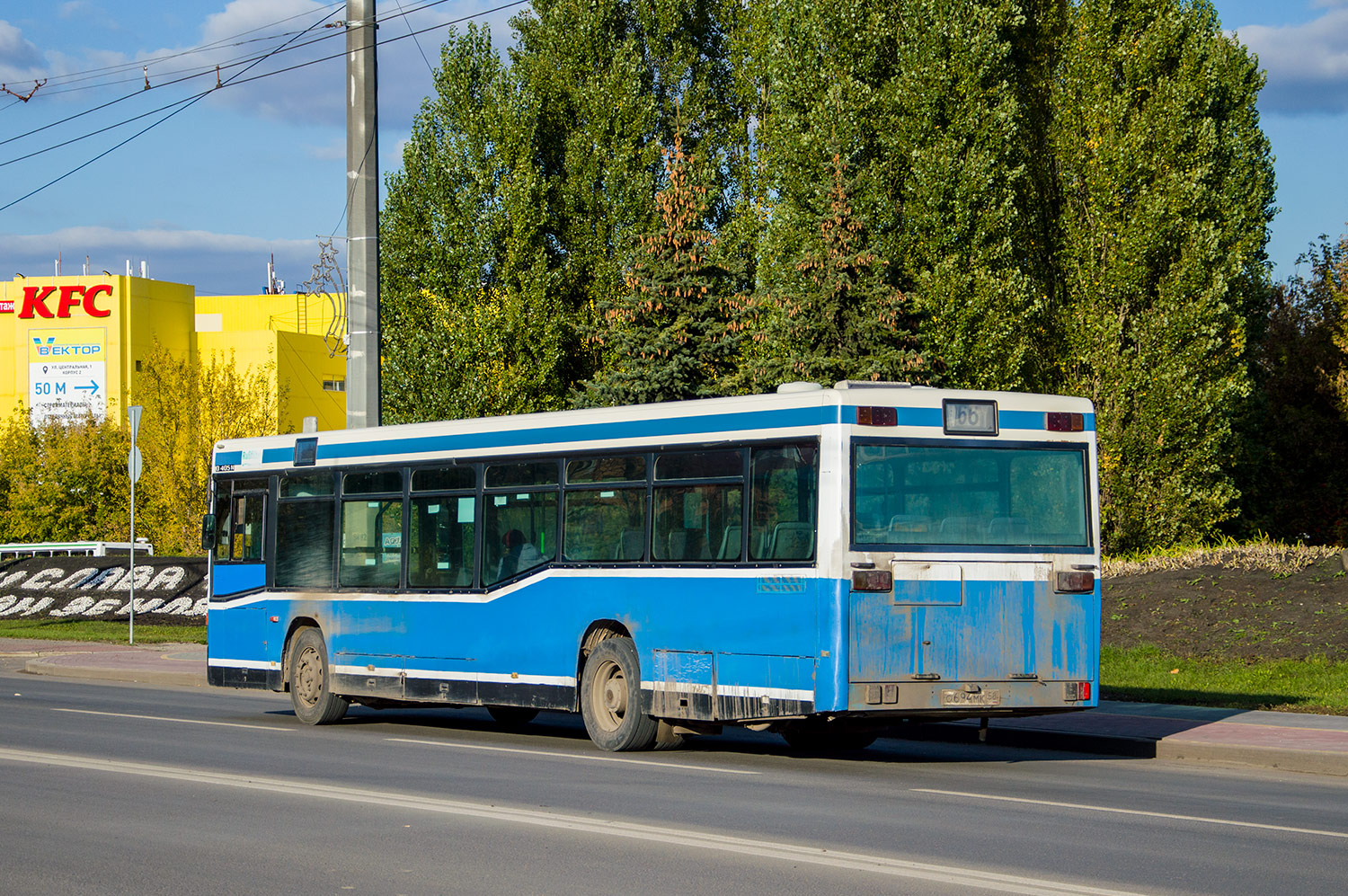 Пензенская область, Mercedes-Benz O405N2 № О 694 МК 58